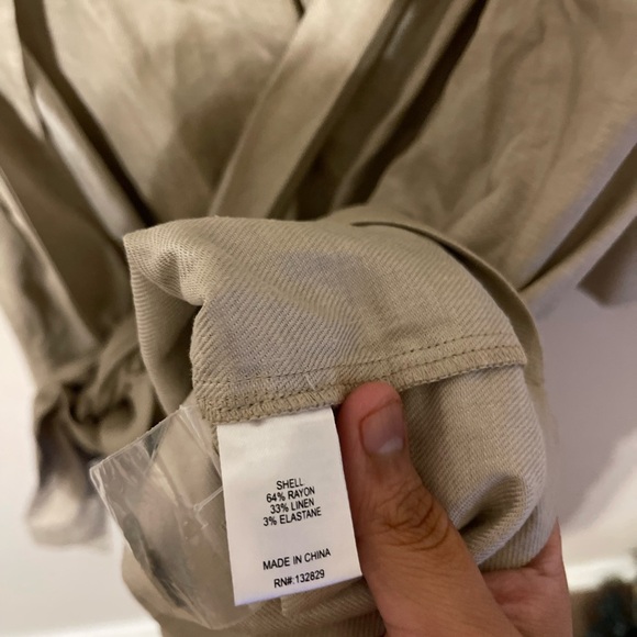 L'Academie Revolve Women The Mae Mini Dress in Oatmeal small NWT - Picture 5 of 9